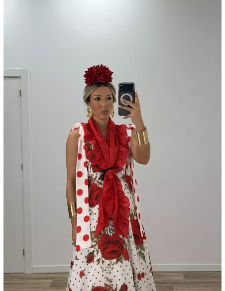 Bata Azahara roja