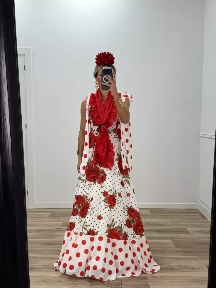 Bata Azahara roja