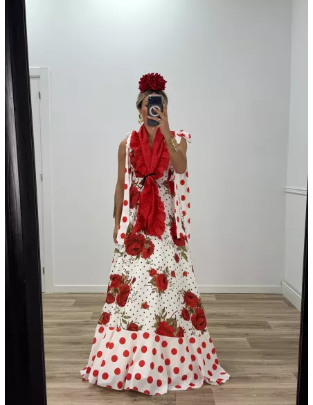 Bata Azahara roja