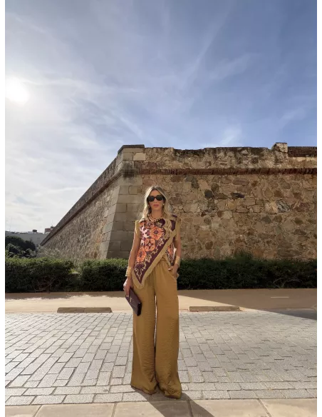 Blusa Perla Burdeos