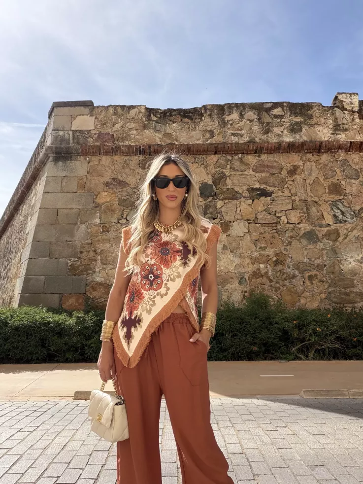 Blusa Perla beige