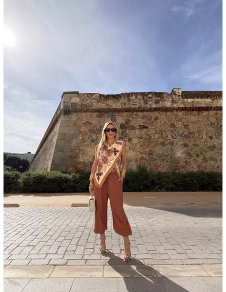 Blusa Perla beige