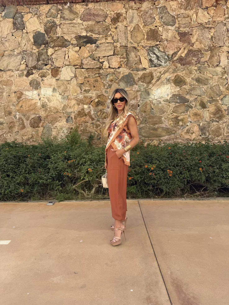 Pantalón Helena teja