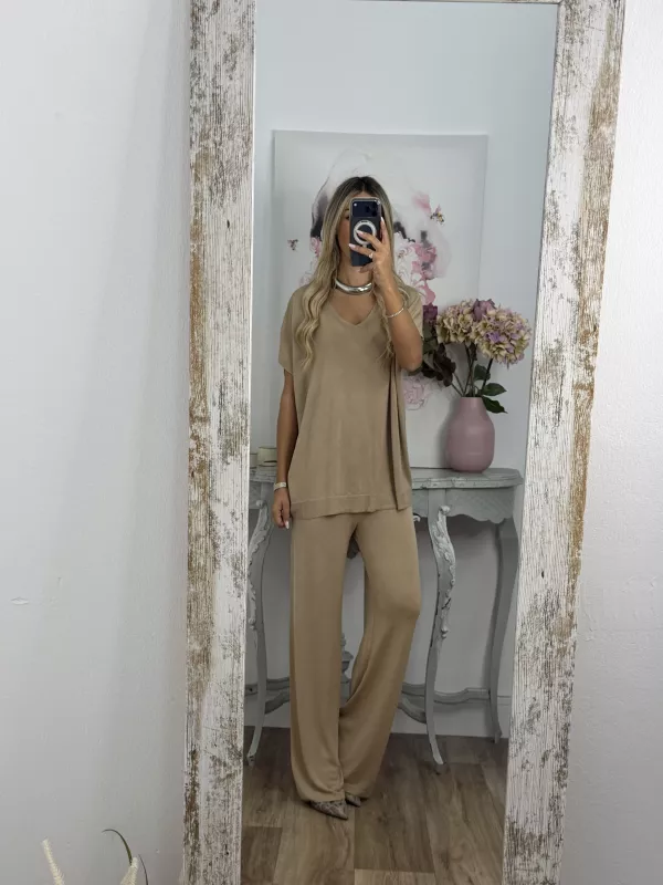 Pantalón Bronze camel