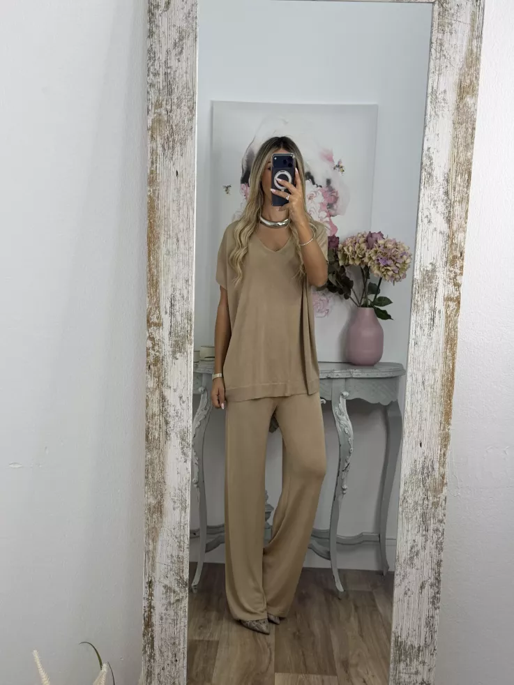 Pantalón Bronze camel