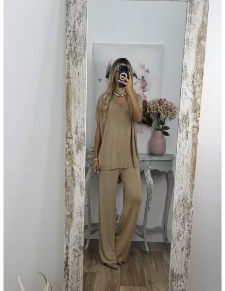 Pantalón Bronze camel