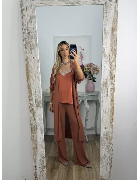 Pantalón Bronze rosa