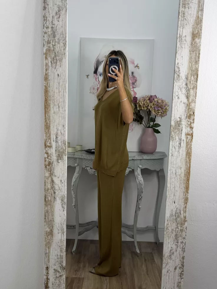 Pantalón Bronze verde