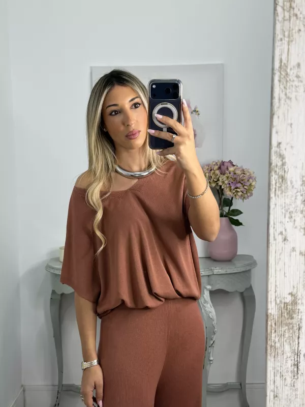 Jersey Bronze rosa