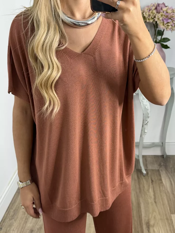 Jersey Bronze rosa