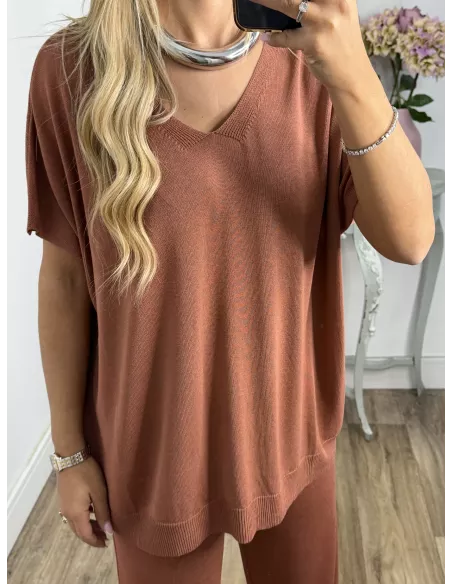 Jersey Bronze rosa