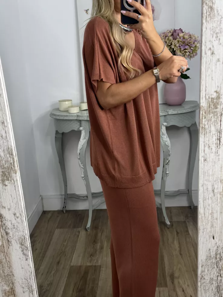 Jersey Bronze rosa