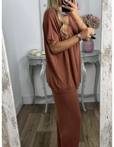 Jersey Bronze rosa