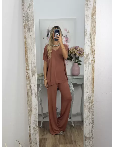 Jersey Bronze rosa