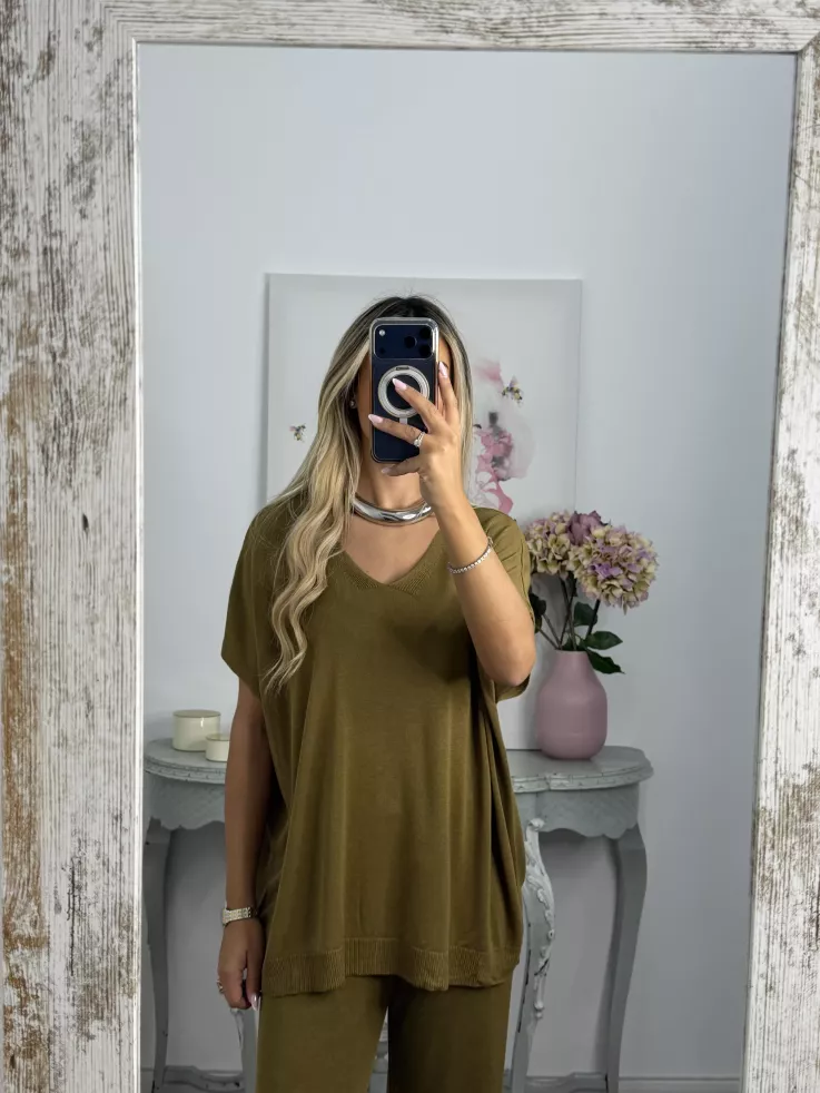 Jersey Bronze verde
