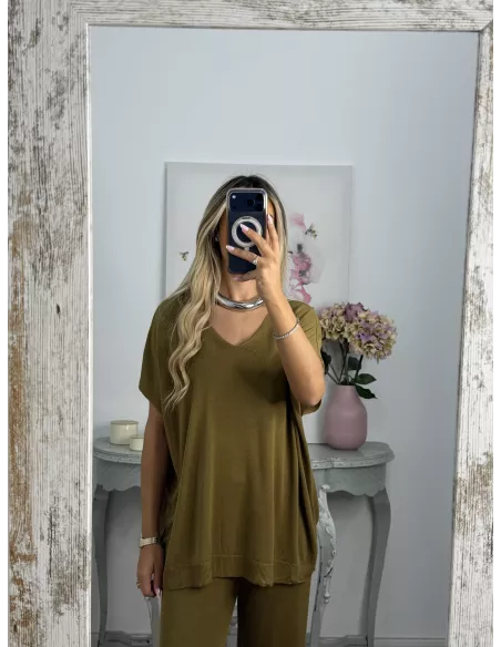 Jersey Bronze verde