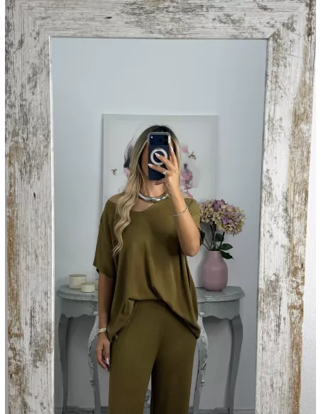 Jersey Bronze verde