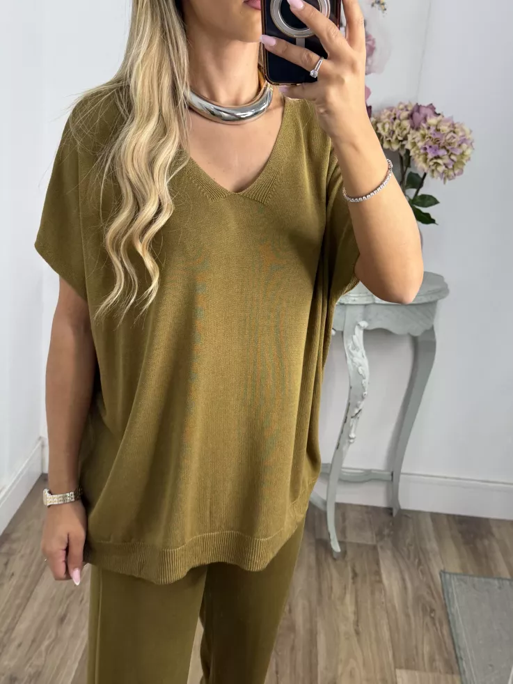 Jersey Bronze verde