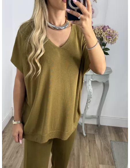 Jersey Bronze verde