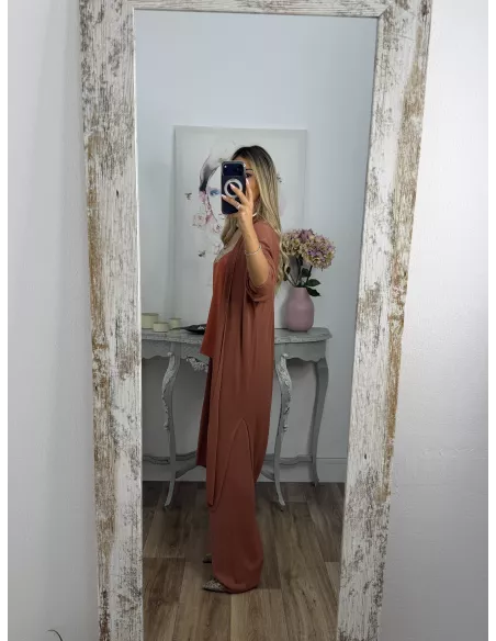 Cárdigan Bronze rosa