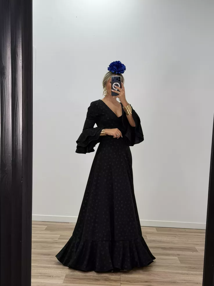 Vestido Doñana negro