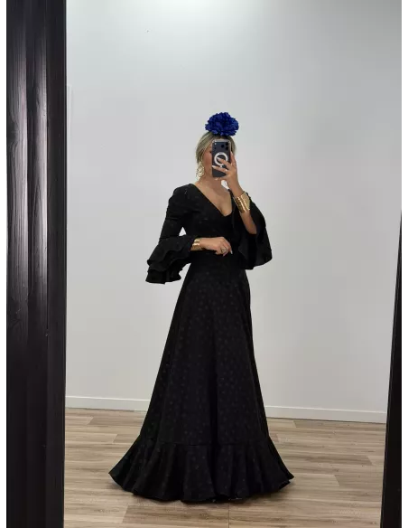 Vestido Doñana negro