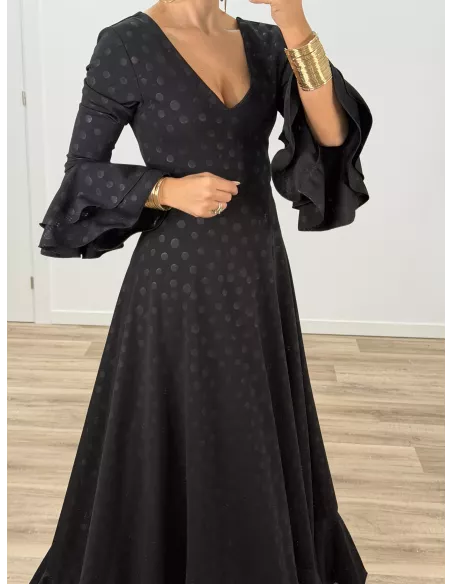Vestido Doñana negro