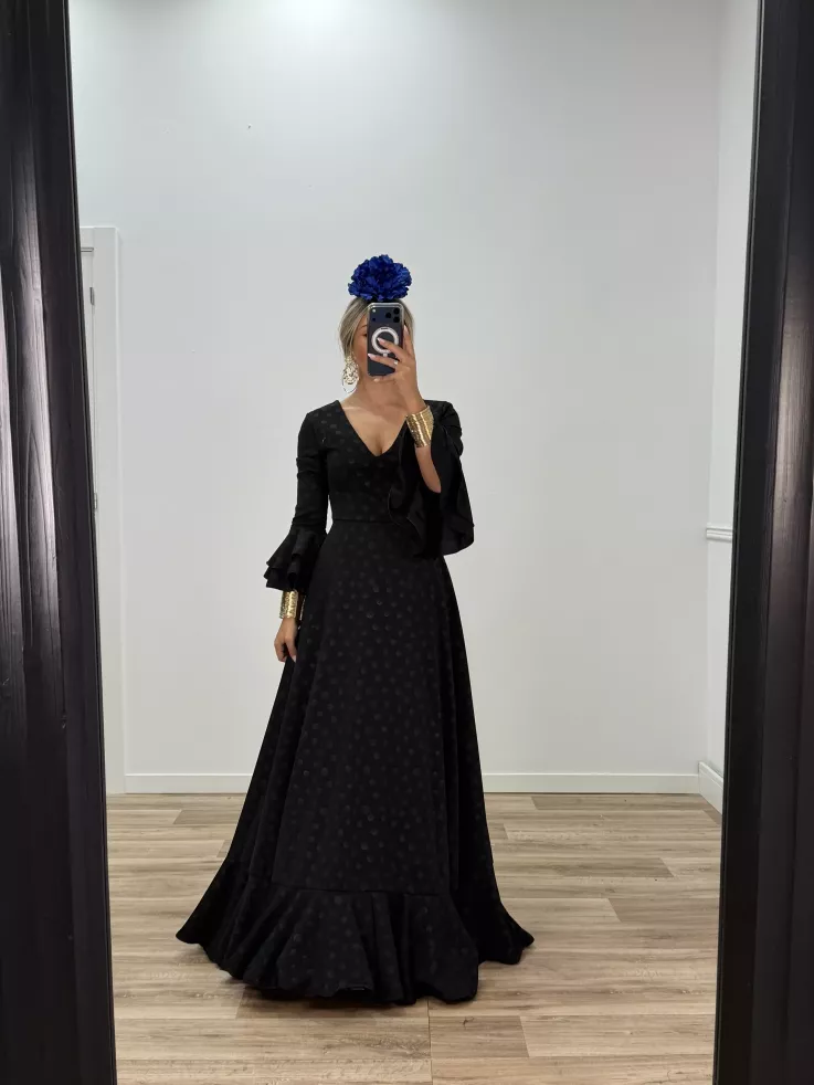 Vestido Doñana negro