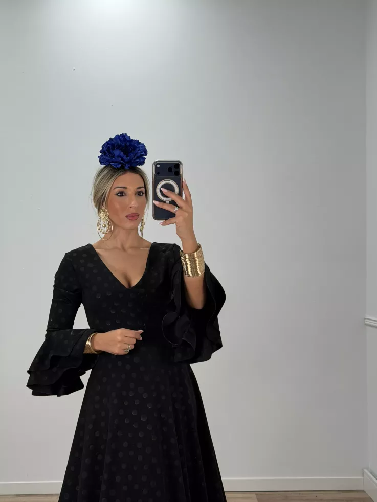 Vestido Doñana negro