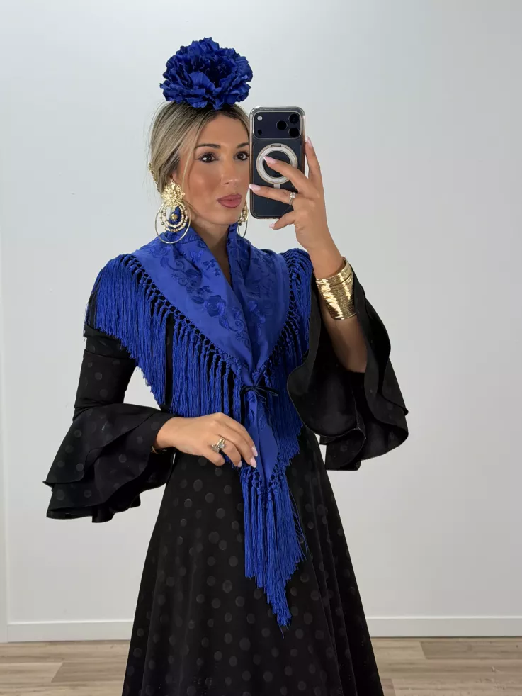 Vestido Doñana negro