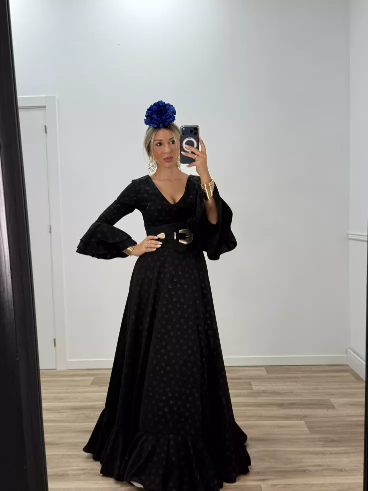 Vestido Doñana negro