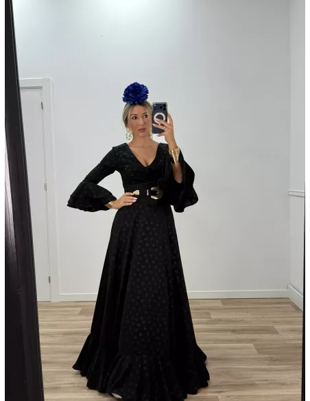 Vestido Doñana negro