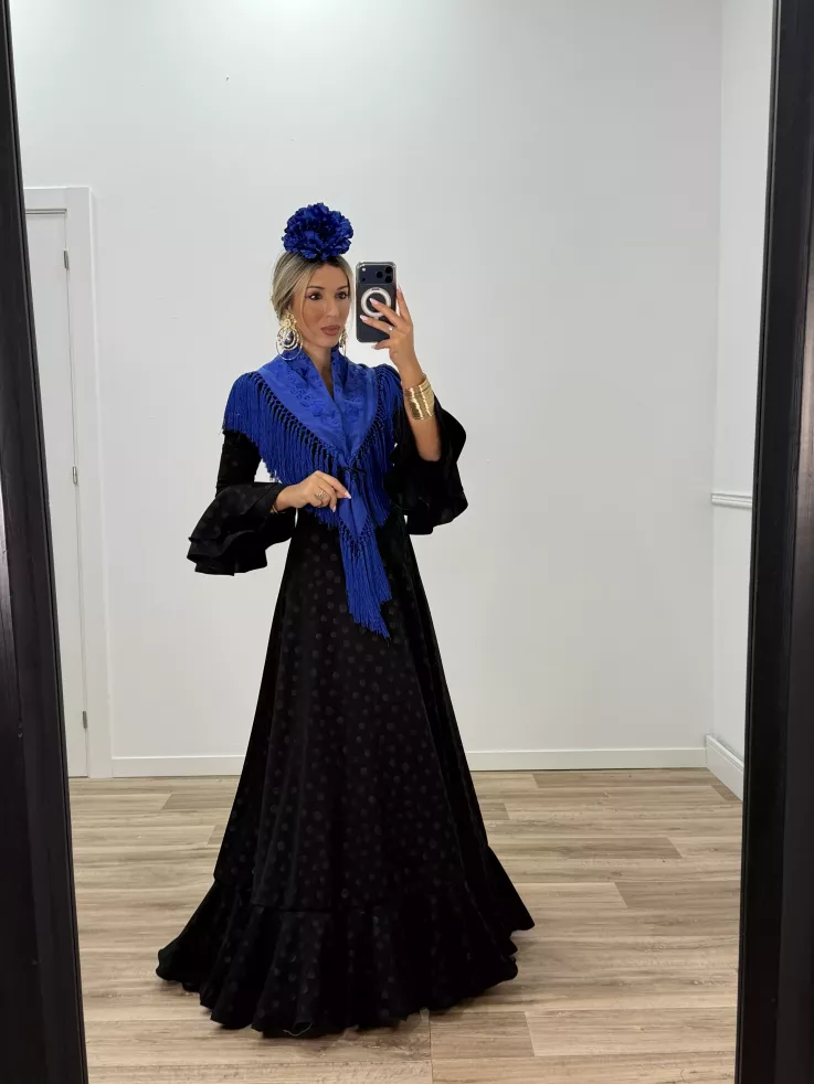 Vestido Doñana negro