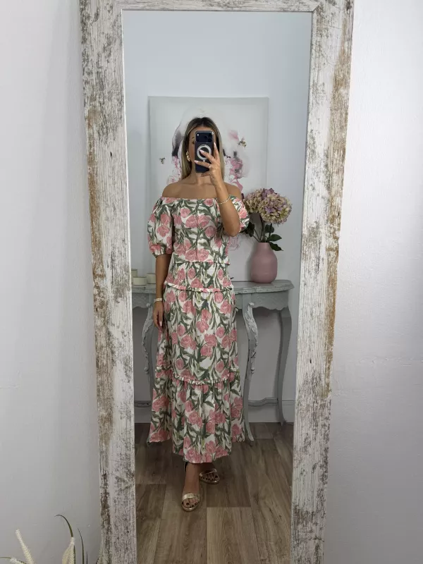 Conjunto Benjamina rosa