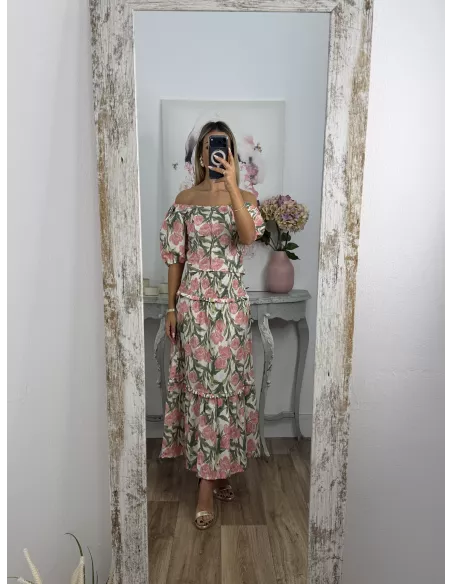 Conjunto Benjamina rosa