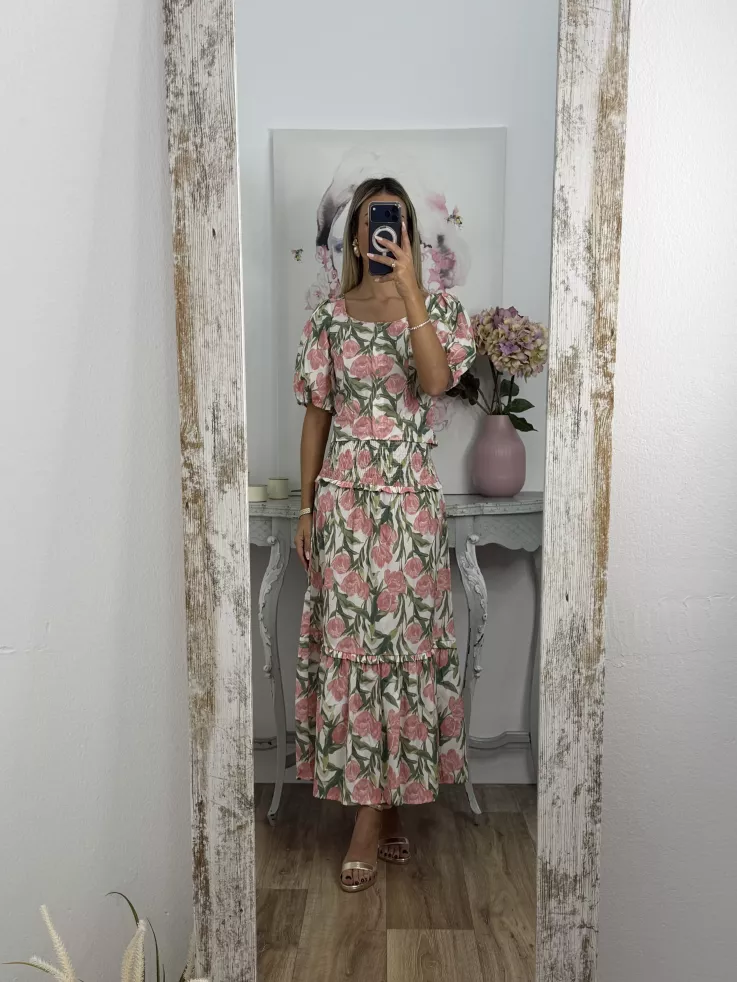 Conjunto Benjamina rosa