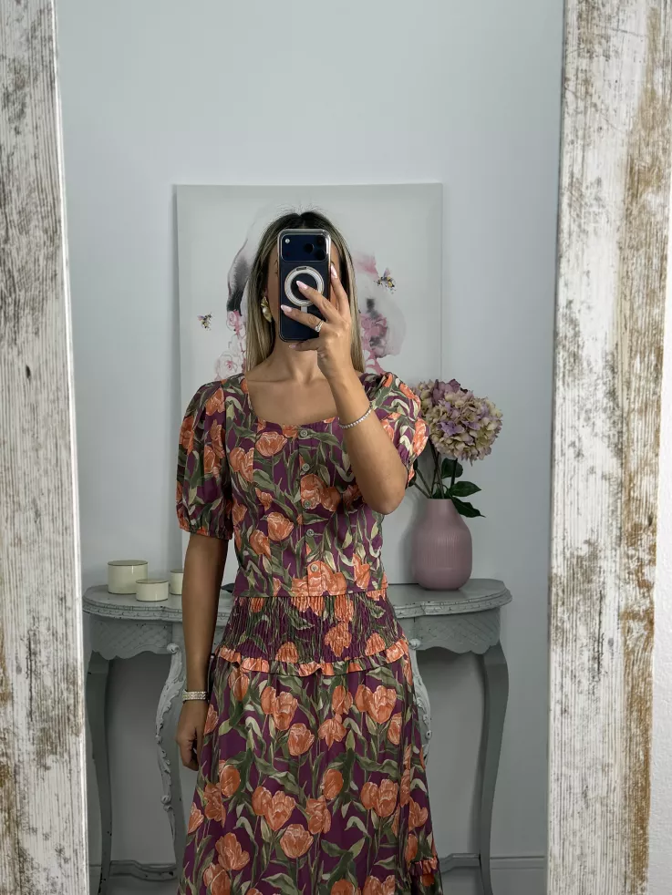 Conjunto Benjamina buganvilla