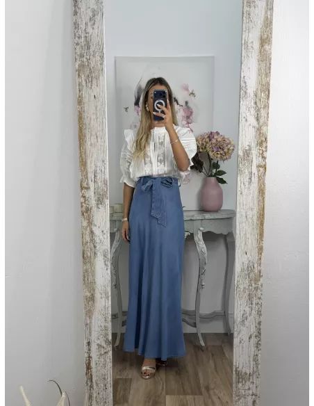 Camisa Valentina manga corta