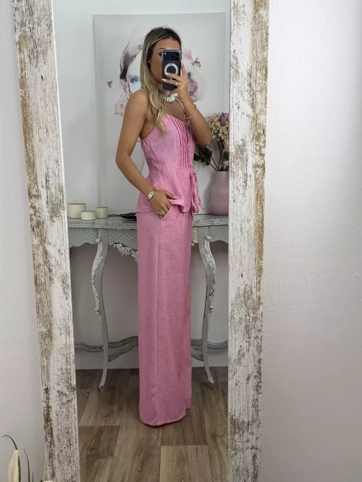 Conjunto Tina rosa