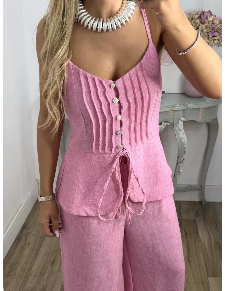 Conjunto Tina rosa