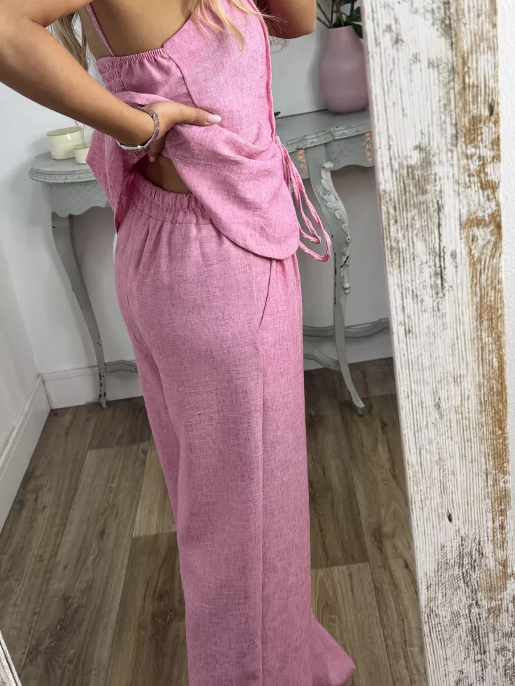 Conjunto Tina rosa