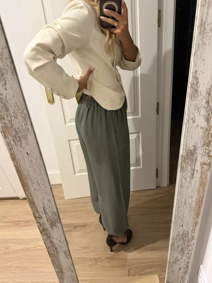Pantalón Helena verde kaki
