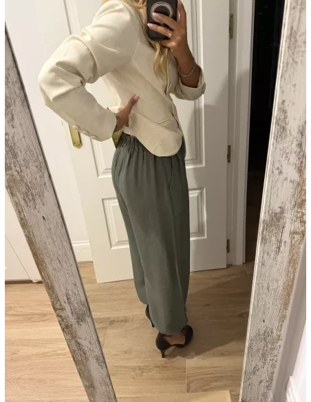 Pantalón Helena verde kaki