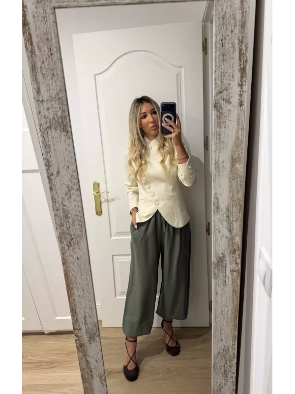 Pantalón Helena verde kaki