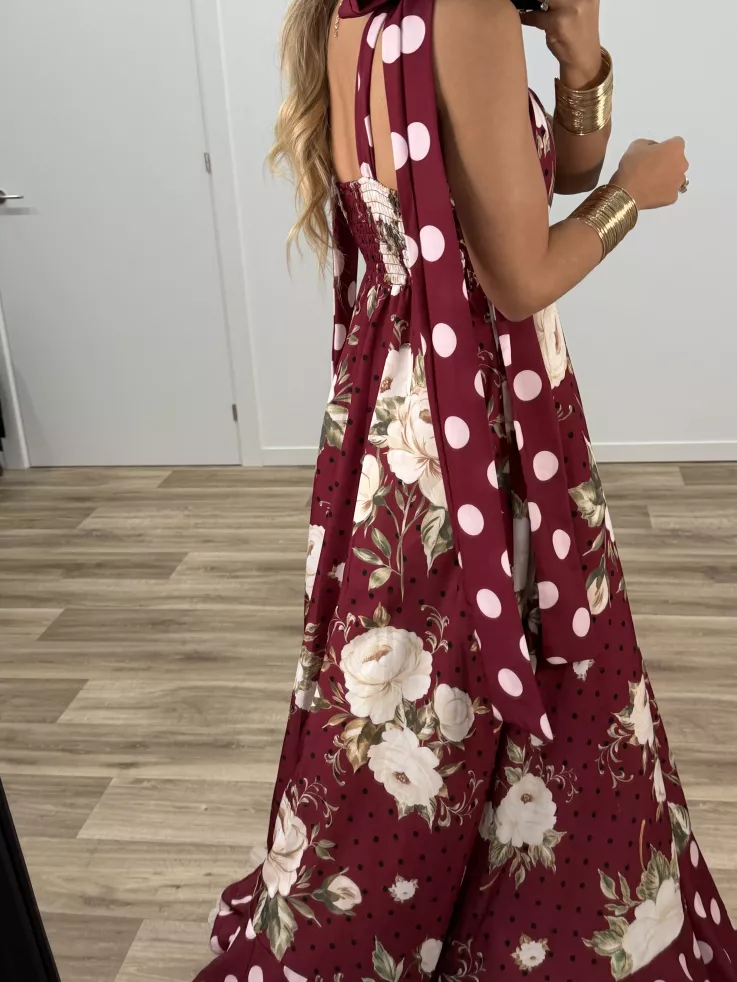 Bata Azahara burdeos