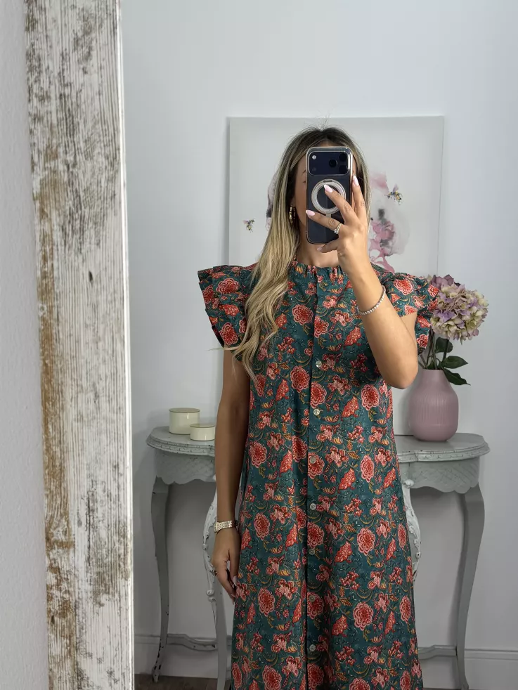 Vestido Sauce verde