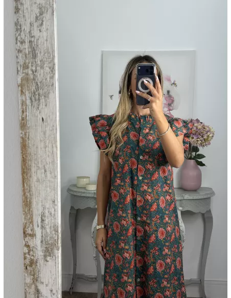 Vestido Sauce verde