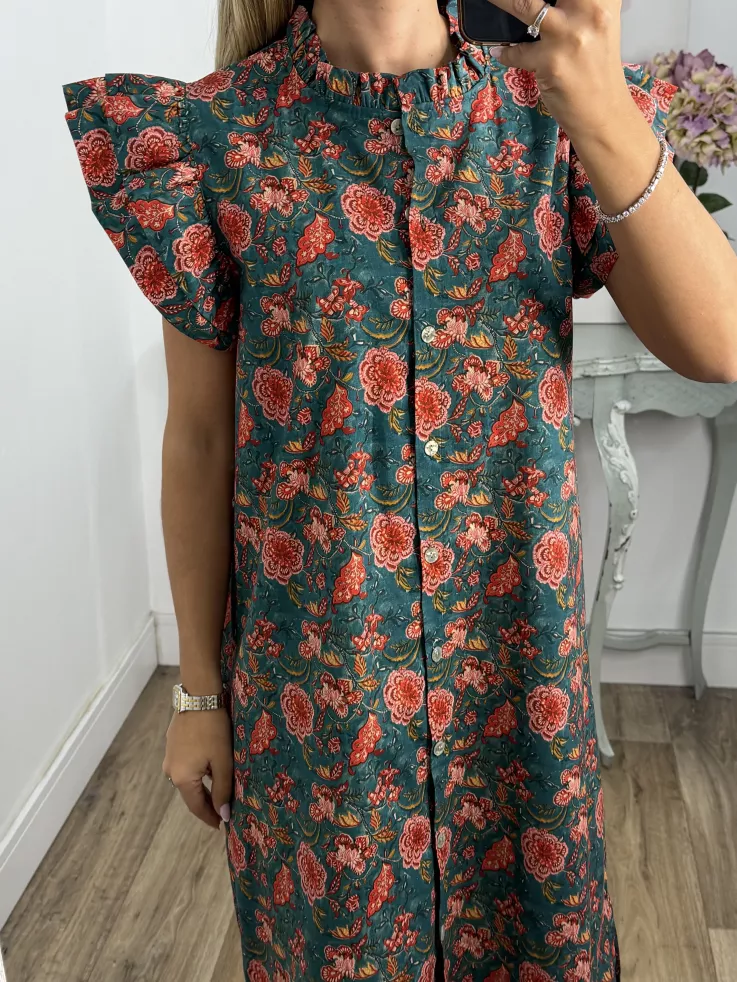 Vestido Sauce verde