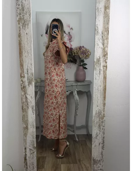 Vestido Sauce beige