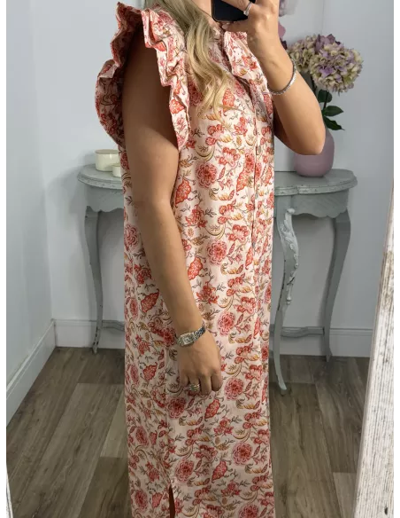 Vestido Sauce beige